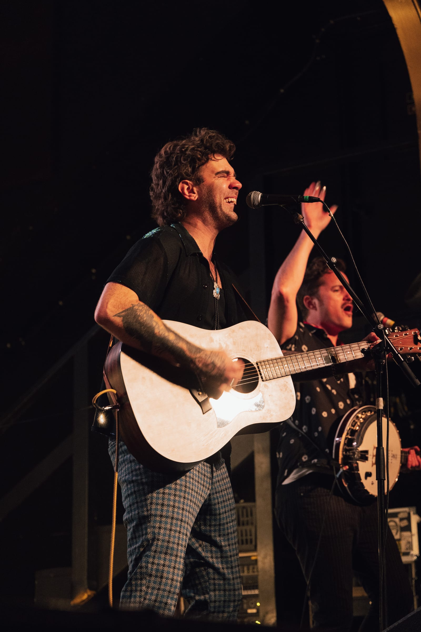 AMERICAN AUTHORS performing live, photographed by Connor Patterson.