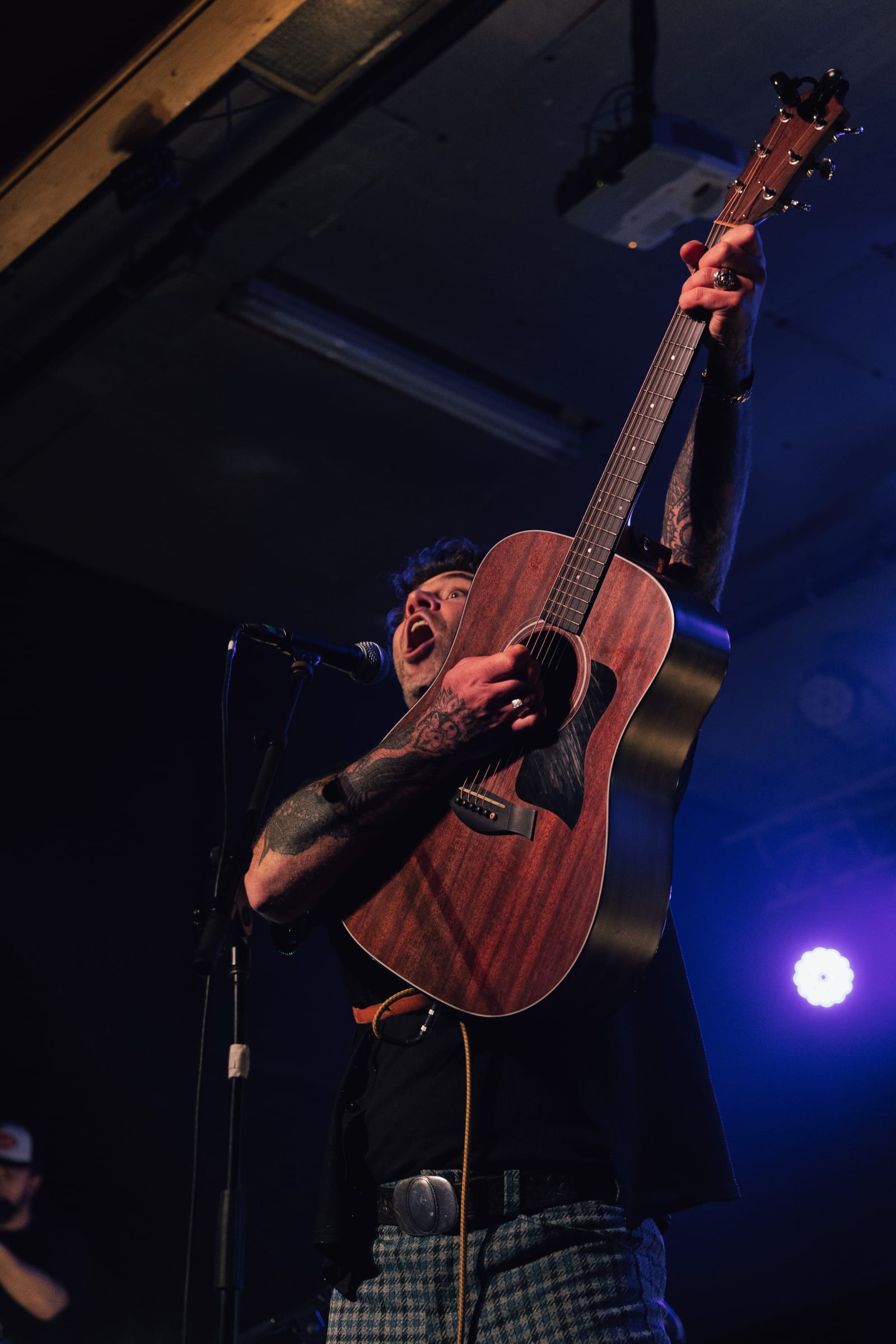 AMERICAN AUTHORS performing live, photographed by Connor Patterson.