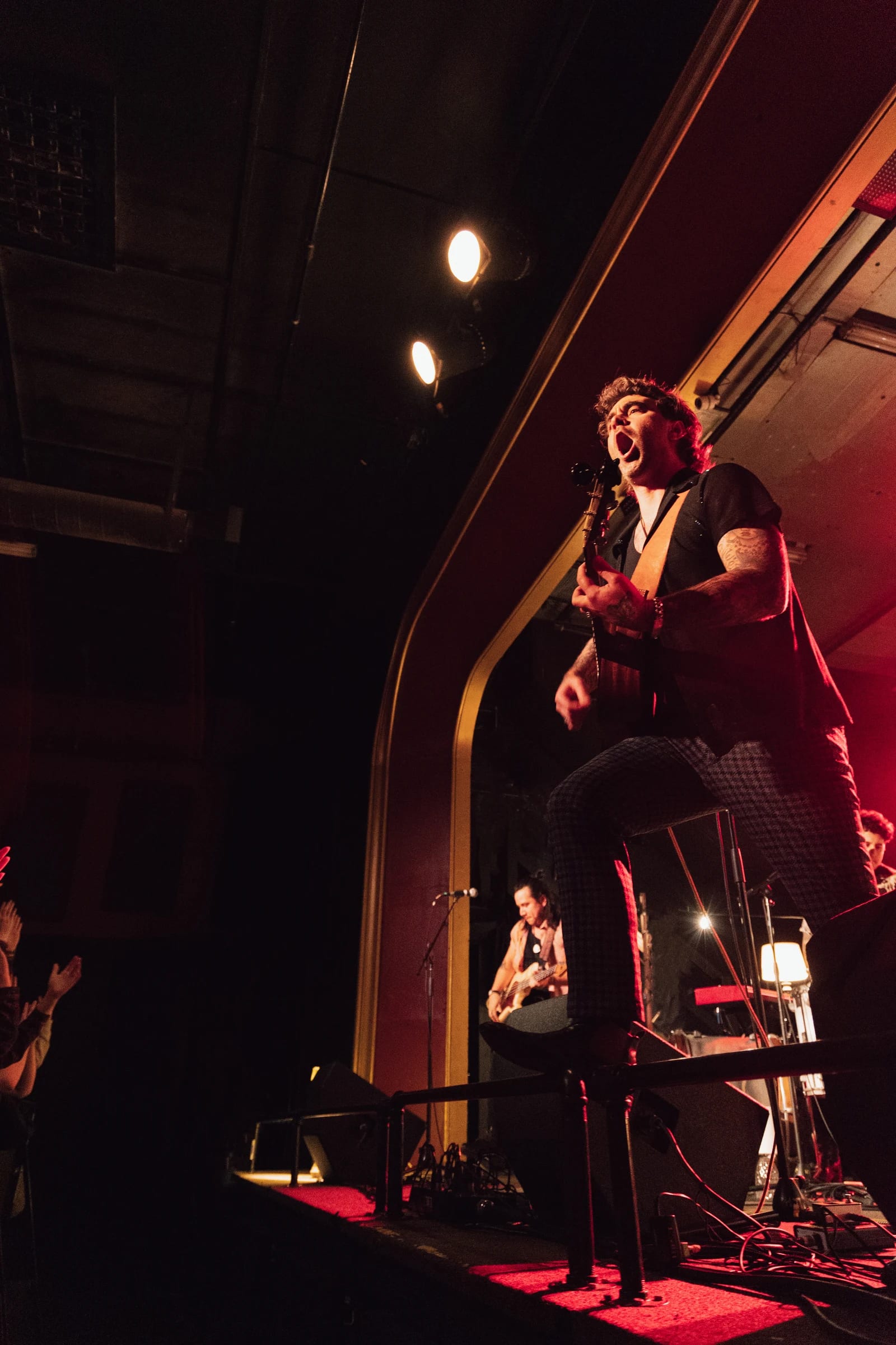 AMERICAN AUTHORS performing live, photographed by Connor Patterson.