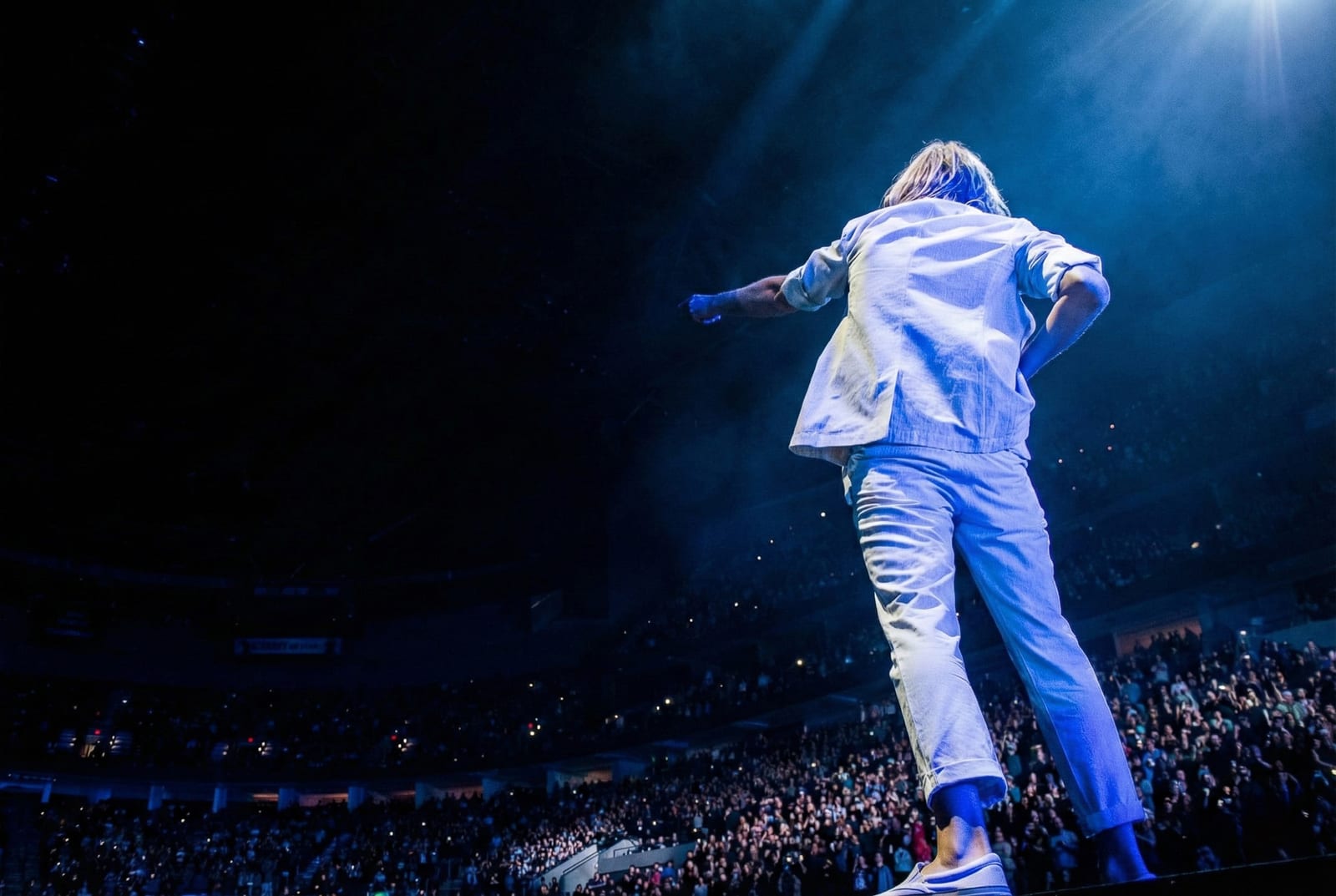 AWOLNATION performing live, photographed by Connor Patterson.