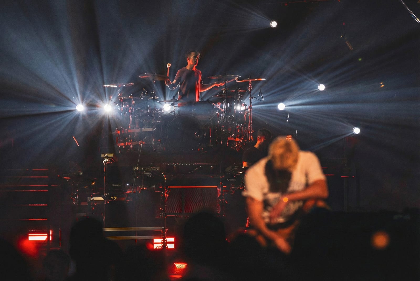 THE CHAINSMOKERS performing live, photographed by Connor Patterson.