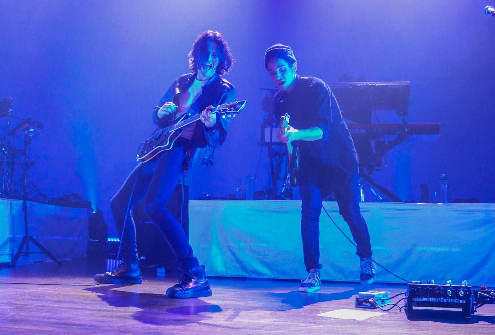 JAMES BAY performing live, photographed by Connor Patterson.