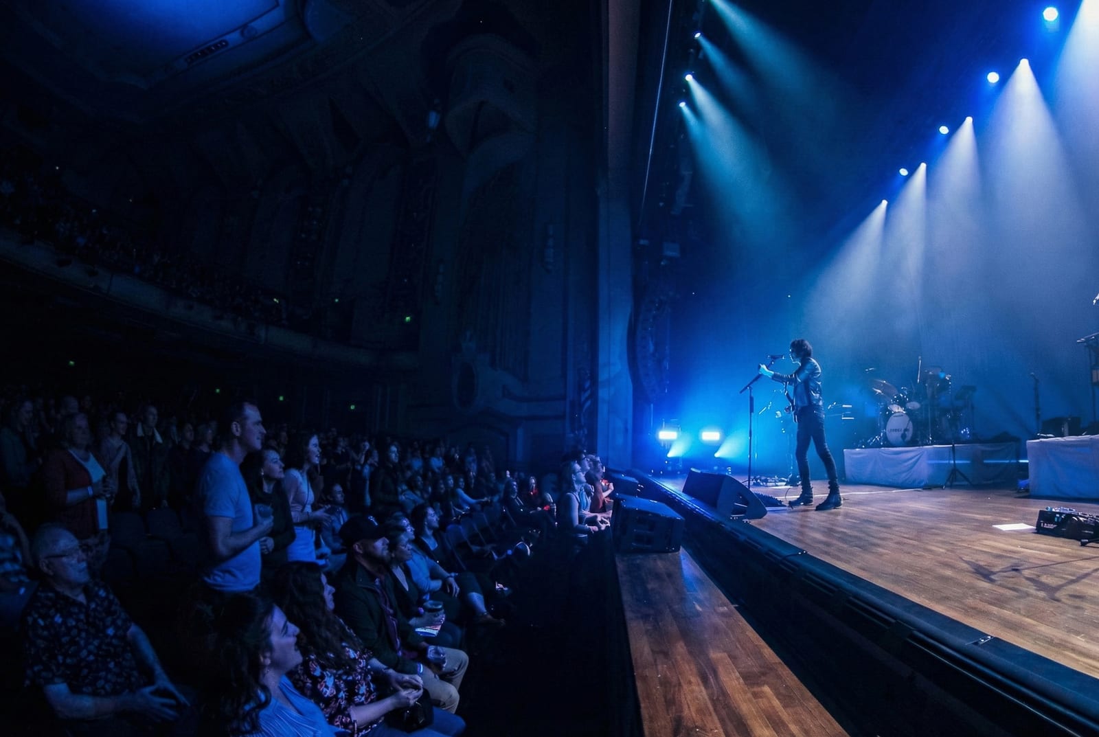 JAMES BAY performing live, photographed by Connor Patterson.