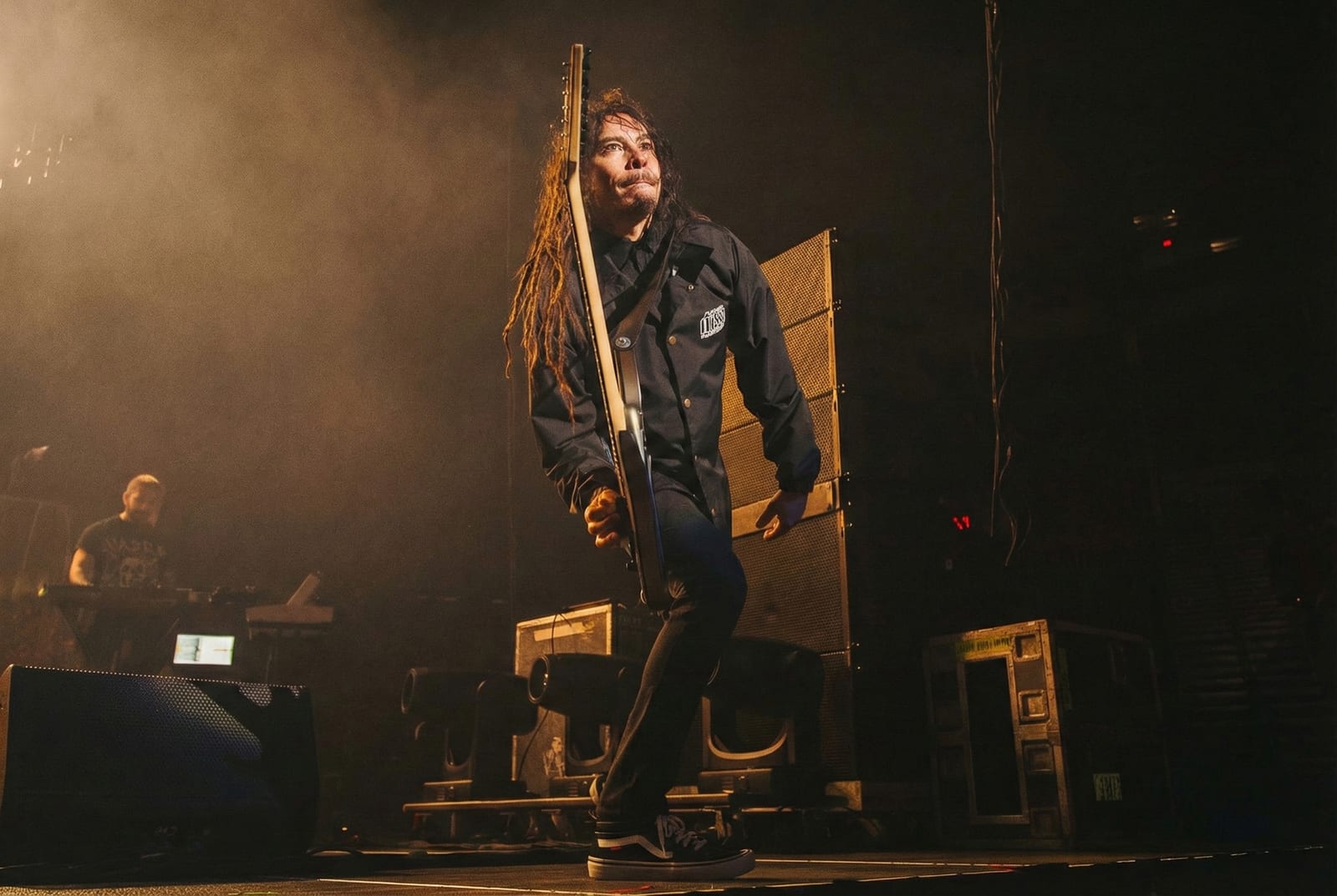 KORN performing live, photographed by Connor Patterson.
