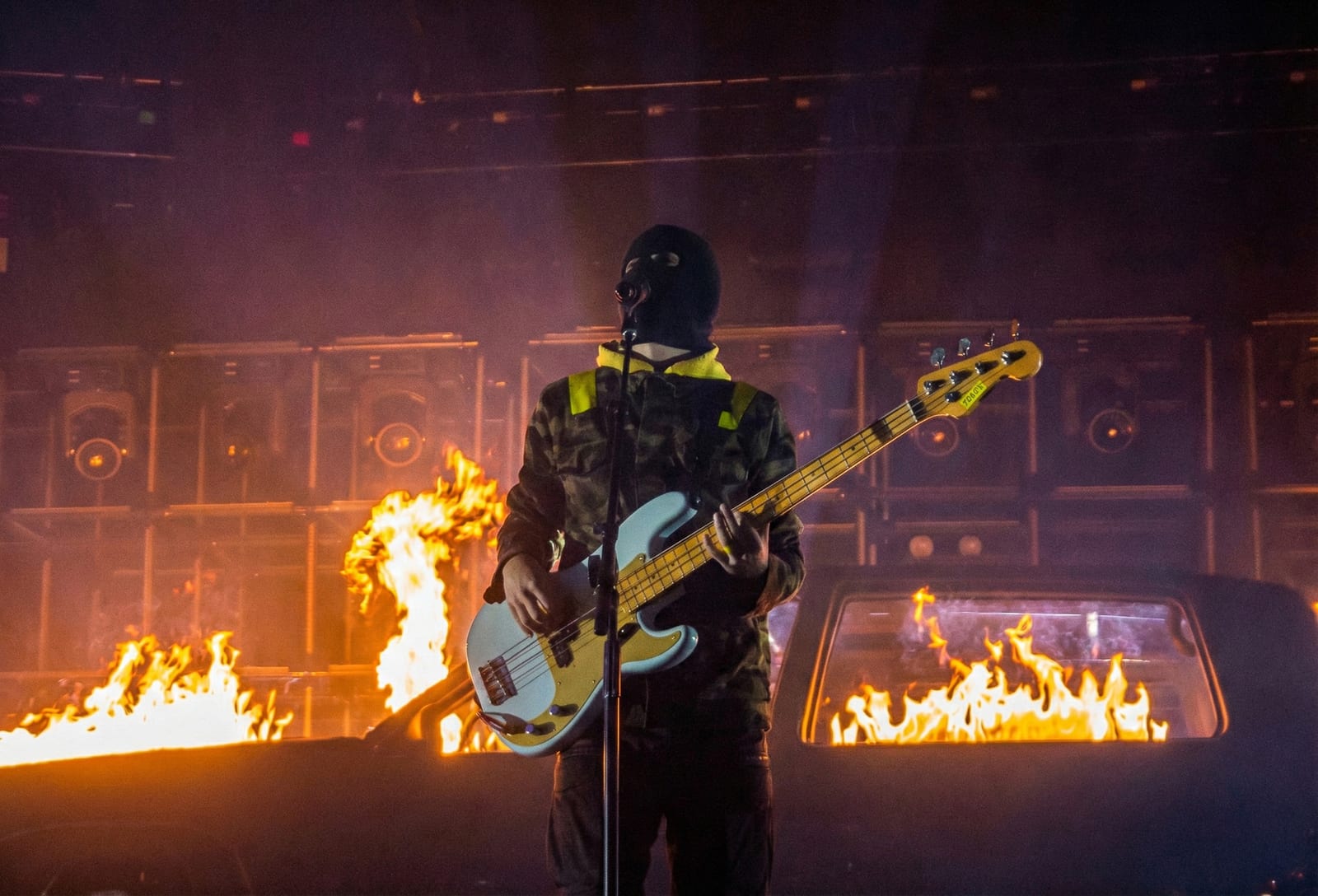 TWENTY ONE PILOTS performing live, photographed by Connor Patterson.