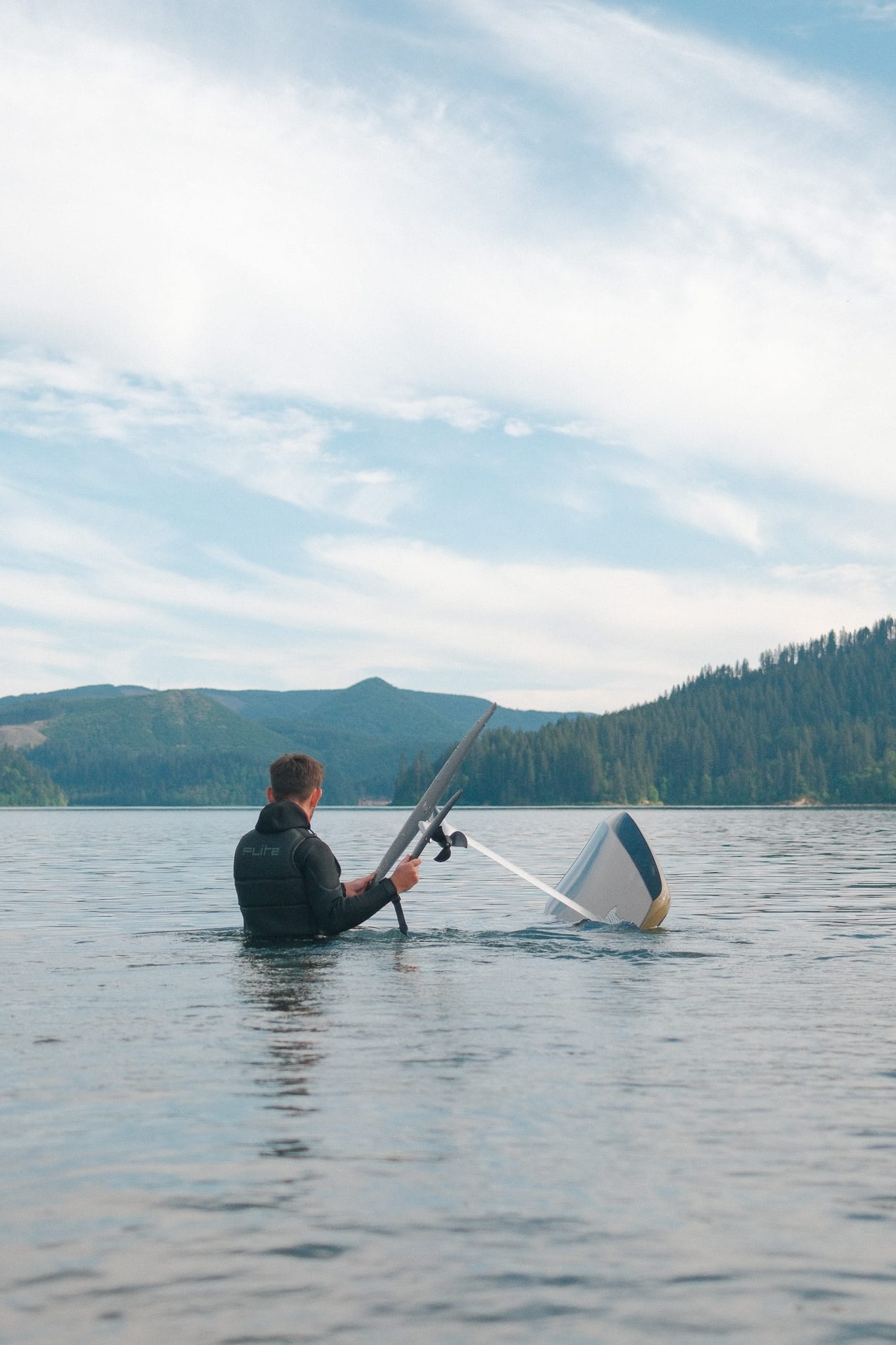 Fliteboard electric hydrofoil lifestyle campaign frame 19