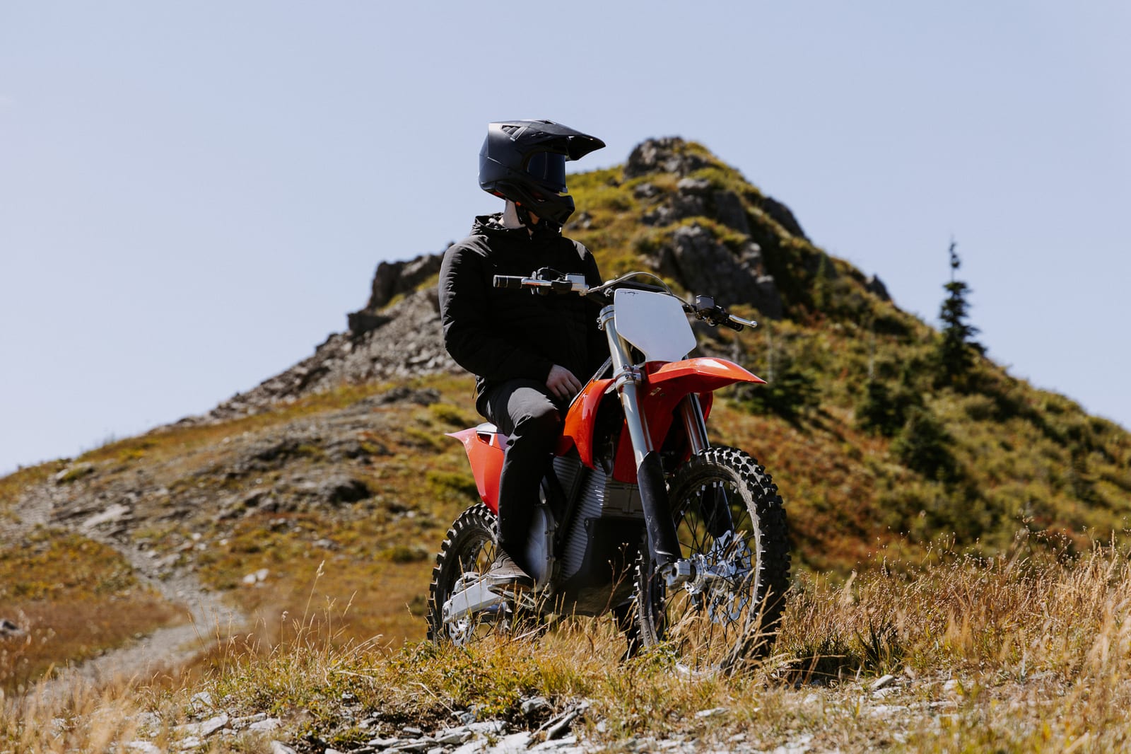 Stark Varg electric motorcycle campaign frame 3