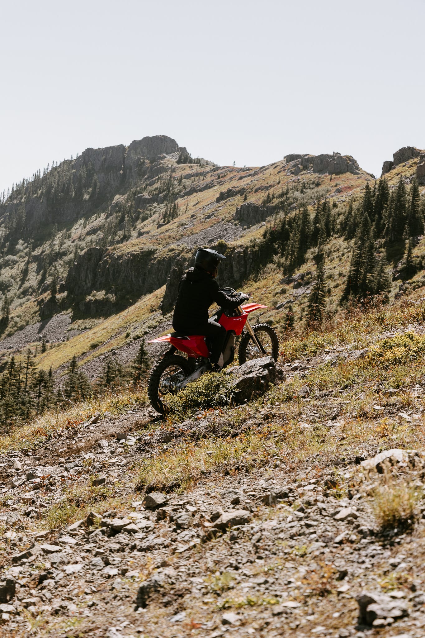 Stark Varg electric motorcycle campaign frame 5