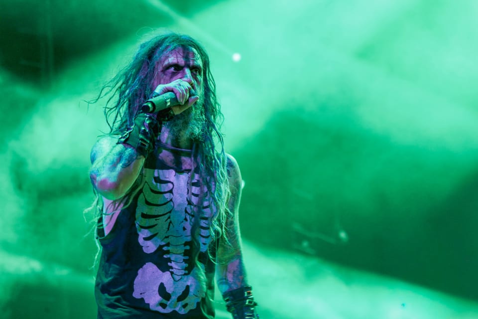 Rob Zombie photographed live by Connor Patterson