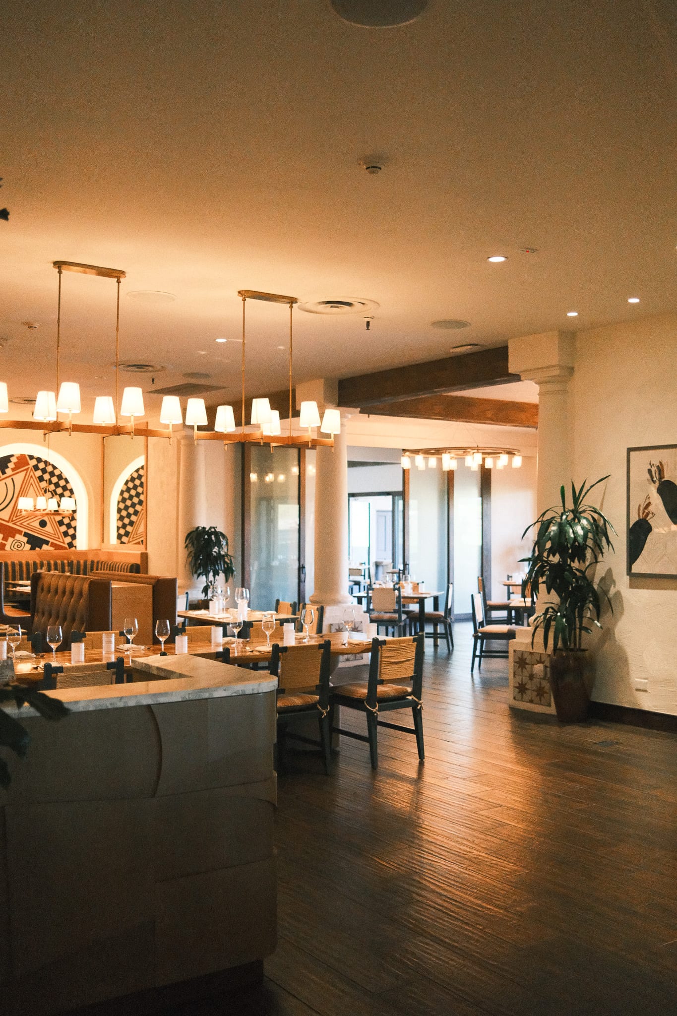 Restaurant interior at Scottsdale Resort and Spa