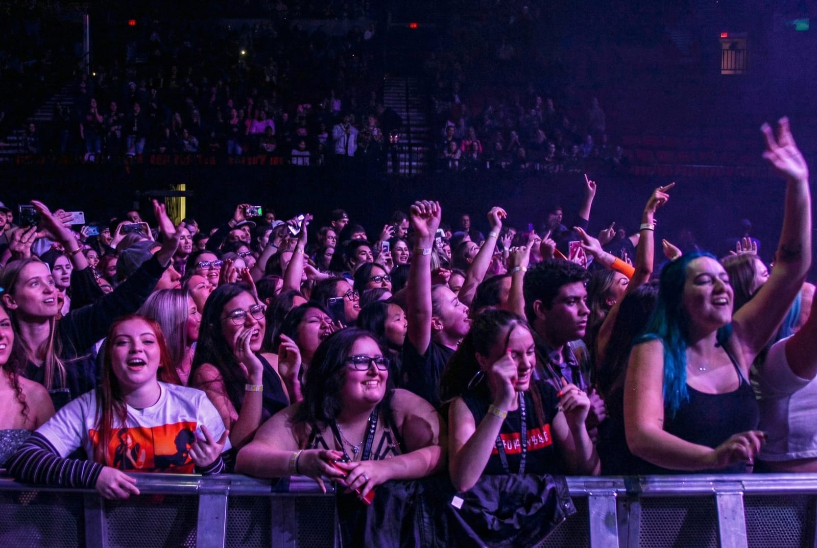 5 Seconds of Summer performing live, frame 5 of 8