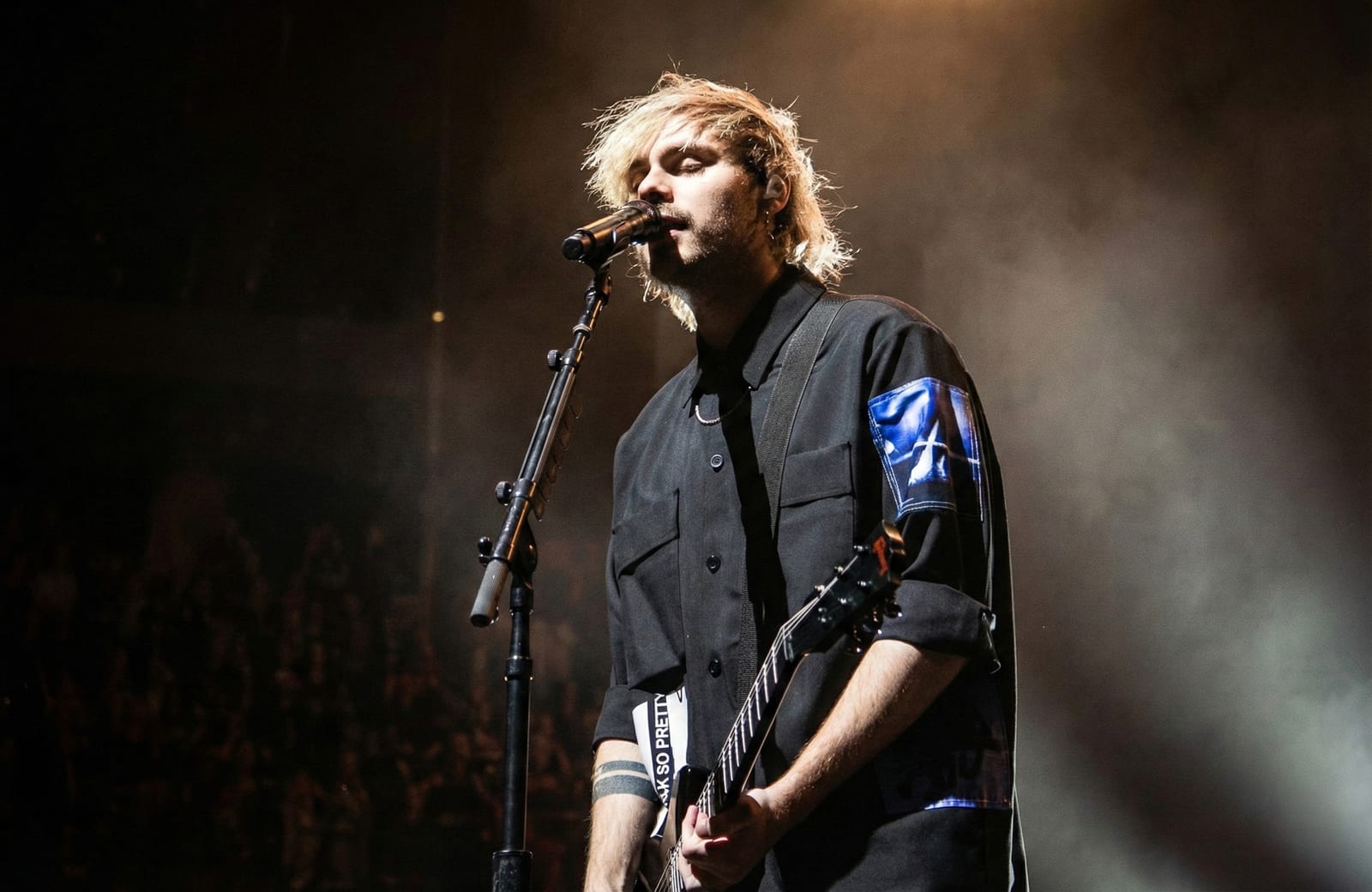 5 Seconds of Summer performing live, frame 6 of 8