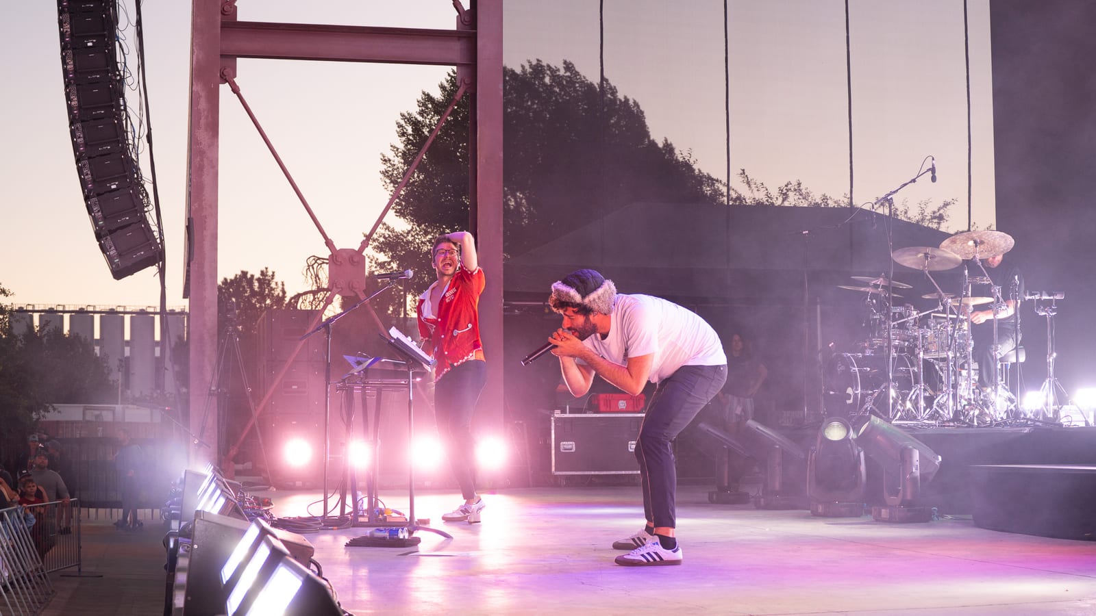 AJR performing live in Bend, Oregon, frame 12 of 16