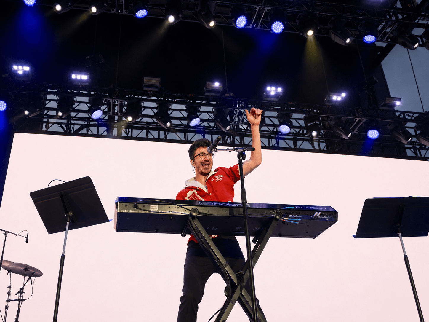 AJR performing live in Bend, Oregon, frame 8 of 16