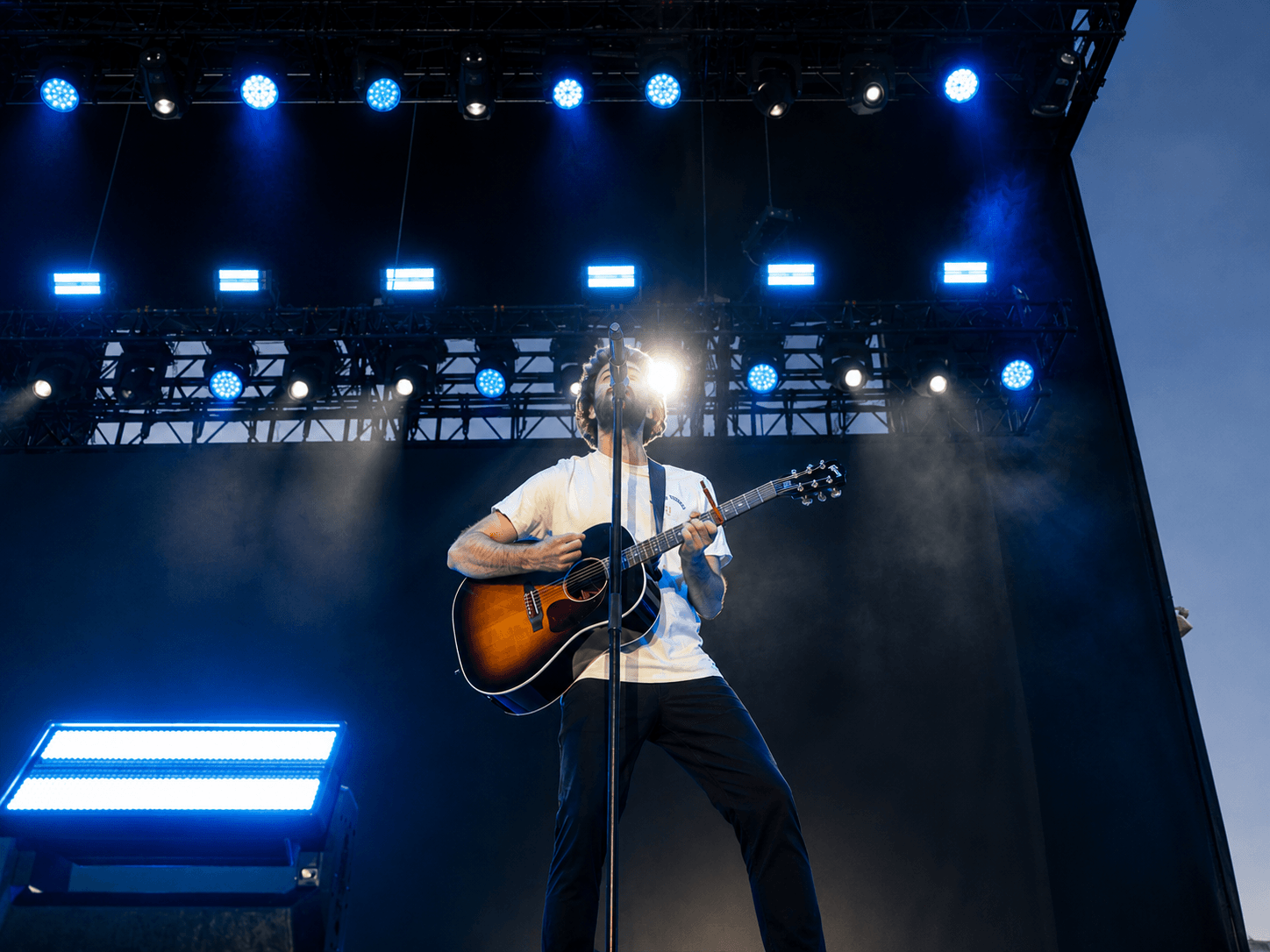 AJR performing live in Bend, Oregon, frame 7 of 16