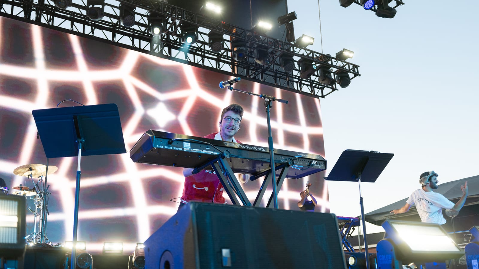 AJR performing live in Bend, Oregon, frame 9 of 16