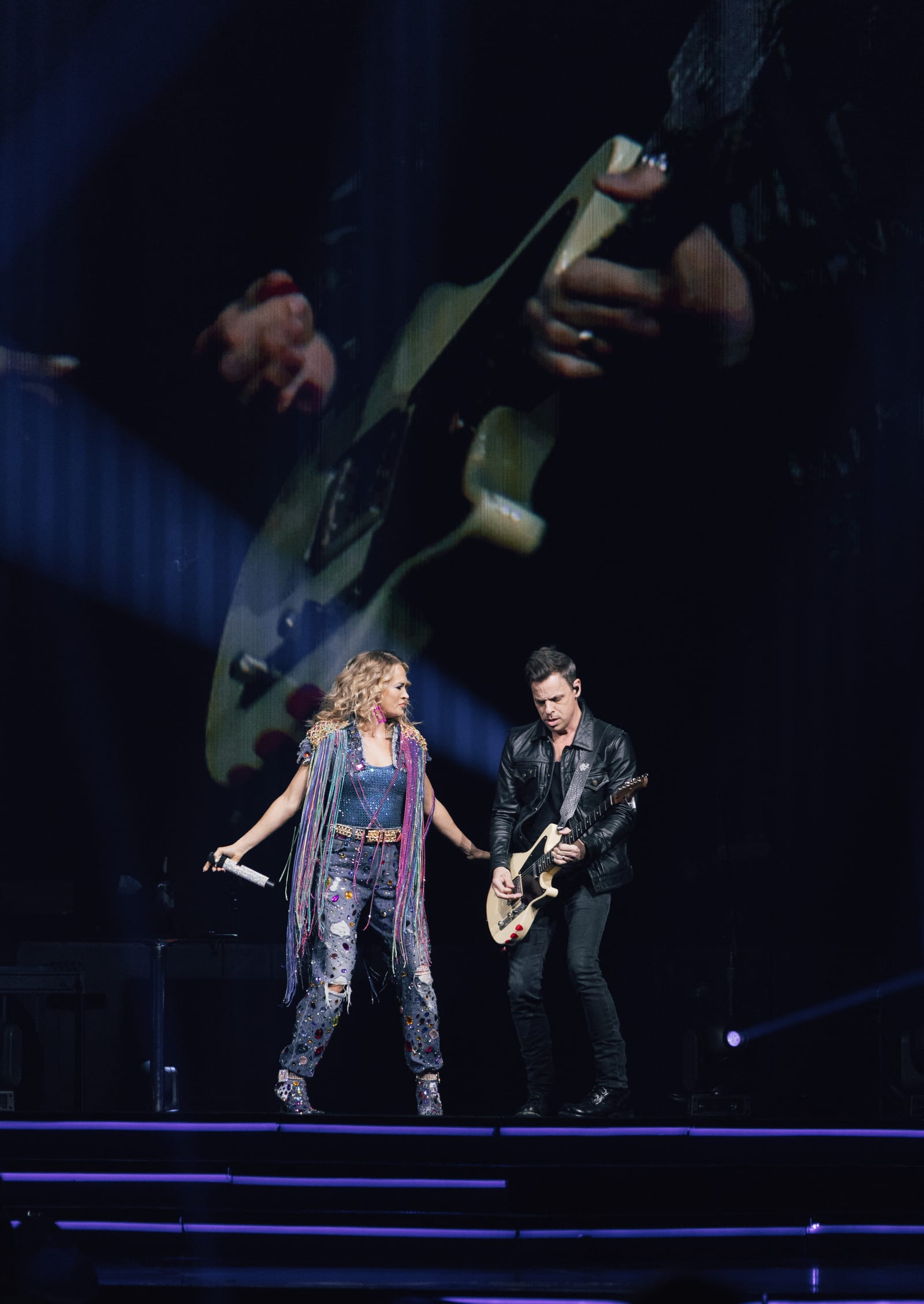 Carrie Underwood performing live, frame 5 of 6