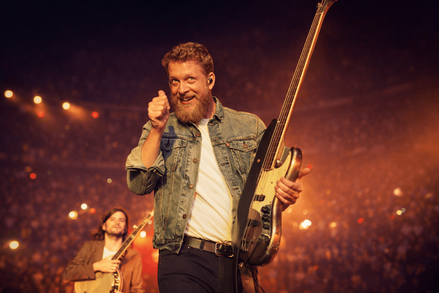 Mumford and Sons performing live, frame 7 of 7
