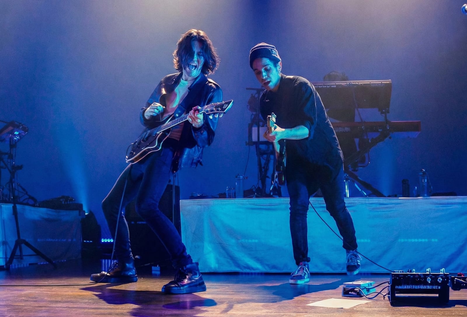 JAMES BAY performing live, photographed by Connor Patterson.