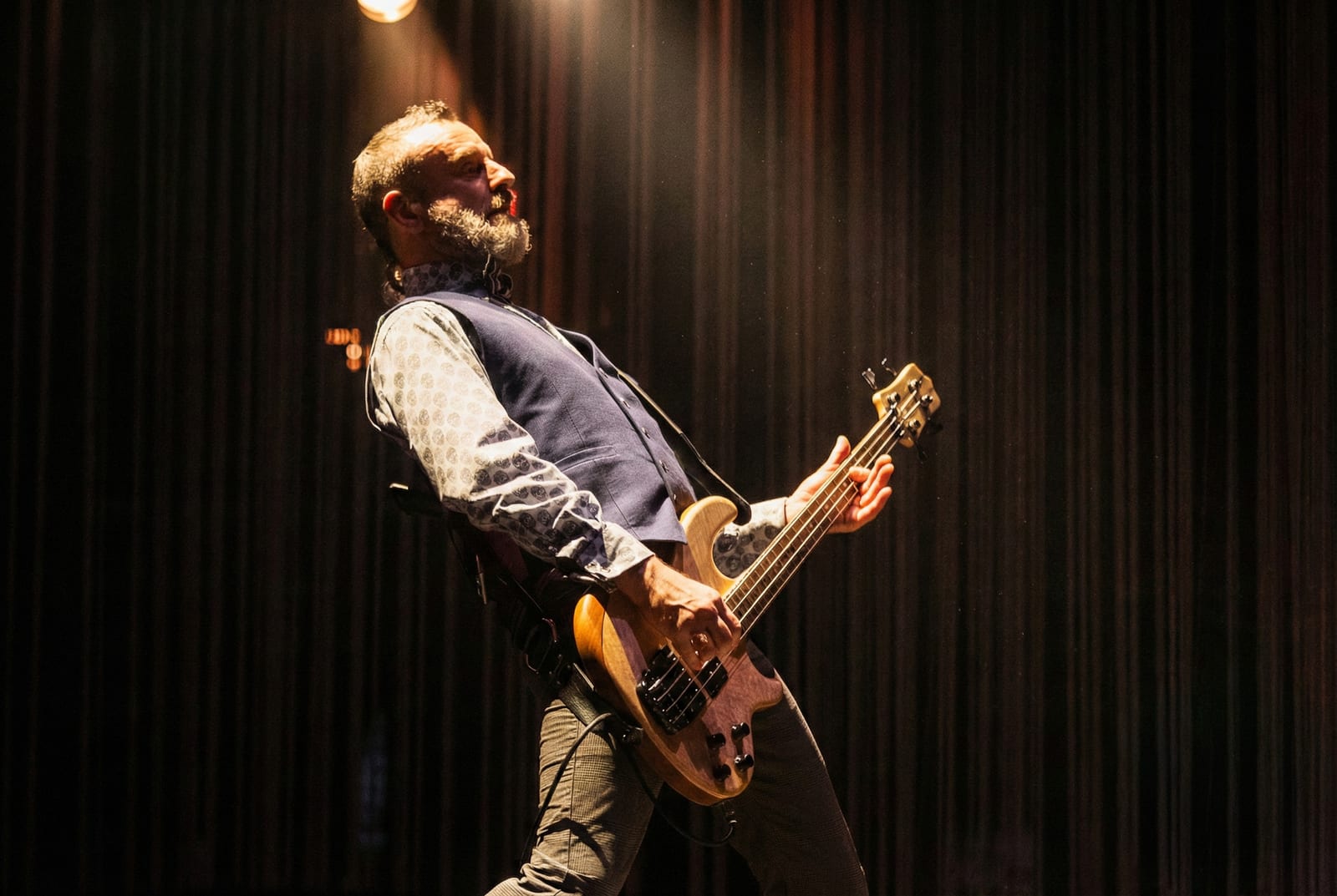 TOOL performing live, photographed by Connor Patterson.