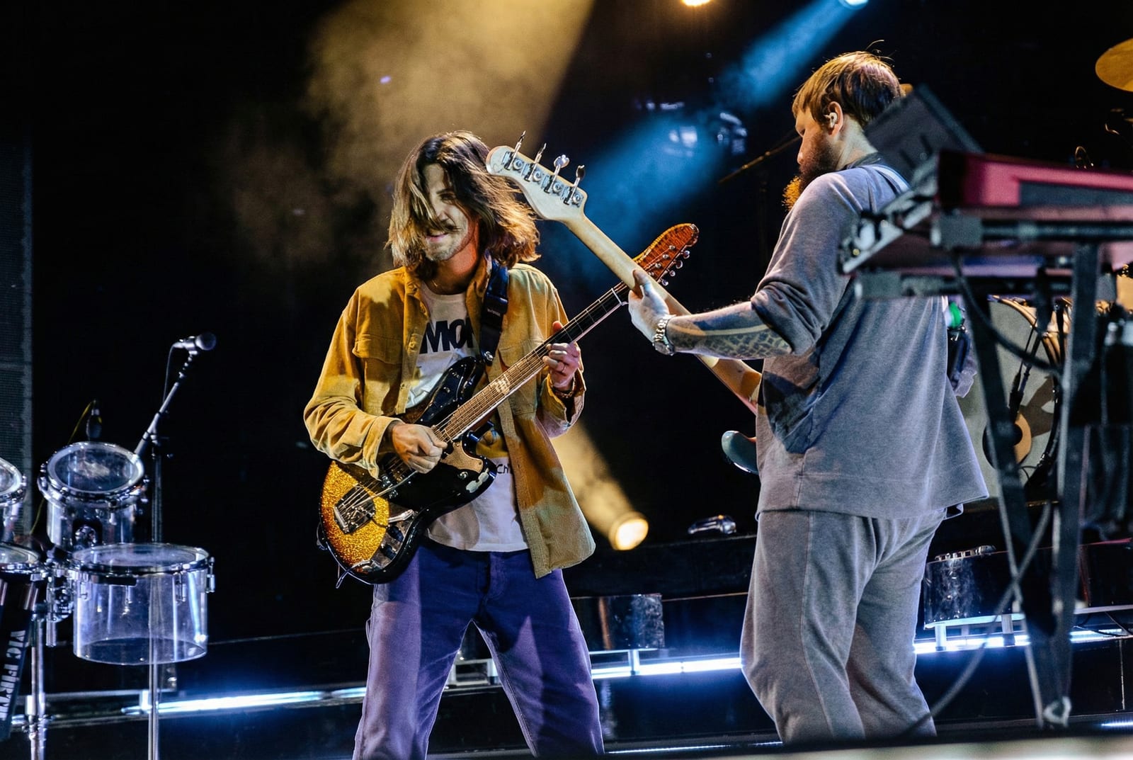Imagine Dragons performing live, frame 12 of 18